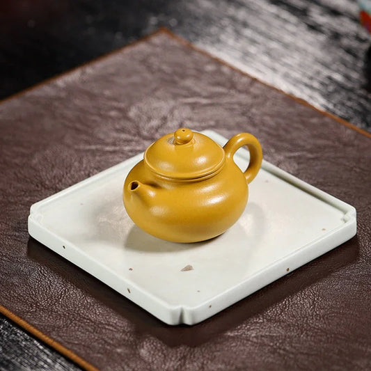 Teko Zisha Yixing [Mini Rong Tian Pot] (Huangjin Zhn Ni - 120ml)