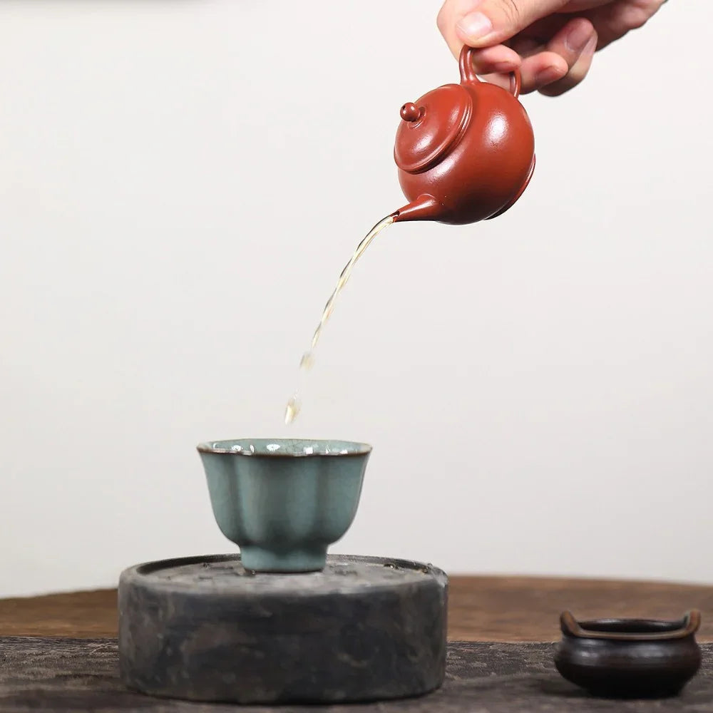 yixing-zisha-teapot-mini-shui-ping-wrinkled-skin-zhu-ni-95ml-yiqin-tea-house-yiqinteahouse-com-9 - YIQIN TEA HOUSE 一沁茶舍 yiqinteahouse.com