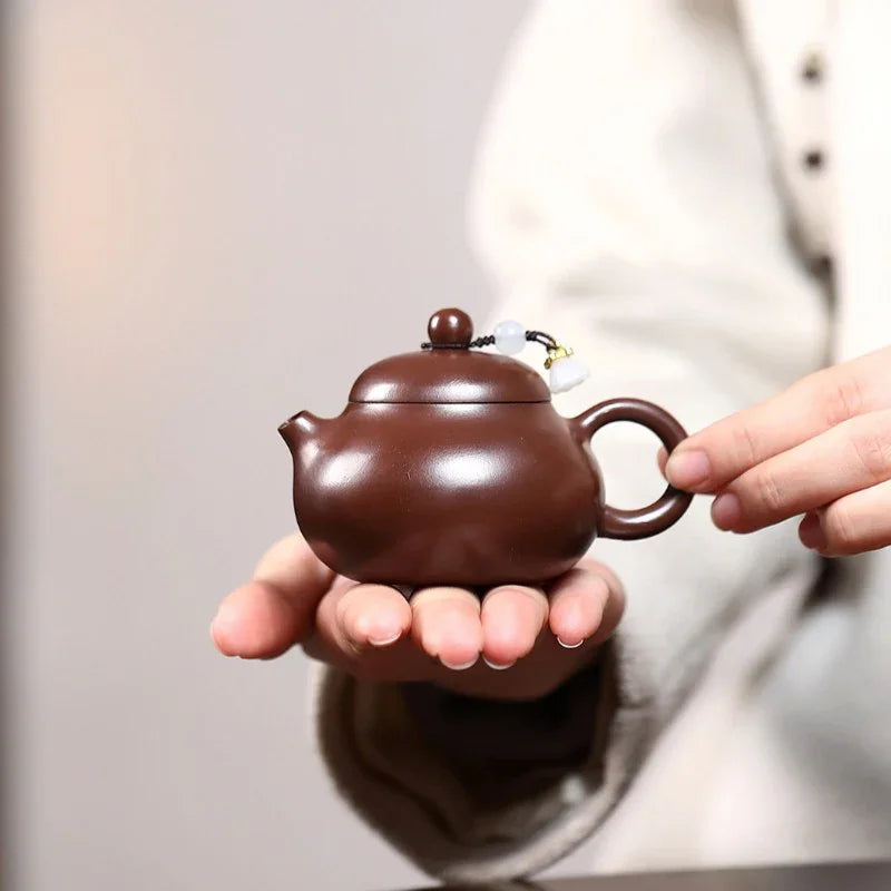 Teko Yixing Zisha [Mini Wendan] (Zi Ni - 130ml)