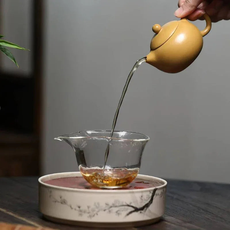 Teko Zisha Yixing [Mini Xishi Pot] (Huangjin Zhu Ni - 100ml)