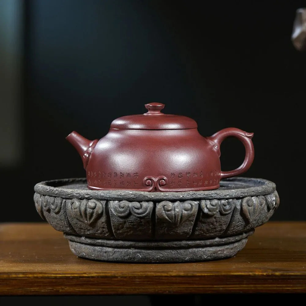 Yixing Zisha Teapot [Monkey King - Wukong] (Zi Ni - 210ml) - YIQIN TEA HOUSE | yiqinteahouse.com | 200-300ml, new arrival, teapot, teaware, zisha teapot