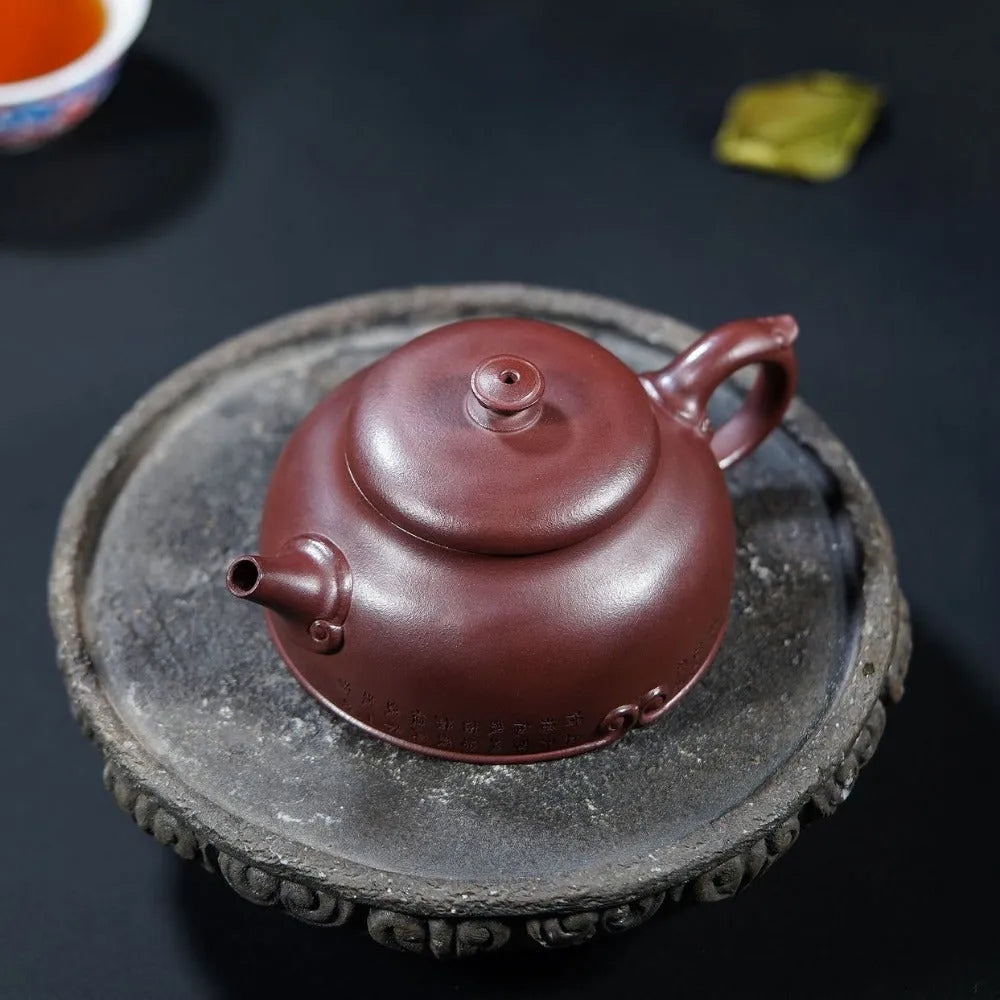 Yixing Zisha Teapot [Monkey King - Wukong] (Zi Ni - 210ml) - YIQIN TEA HOUSE | yiqinteahouse.com | 200-300ml, new arrival, teapot, teaware, zisha teapot