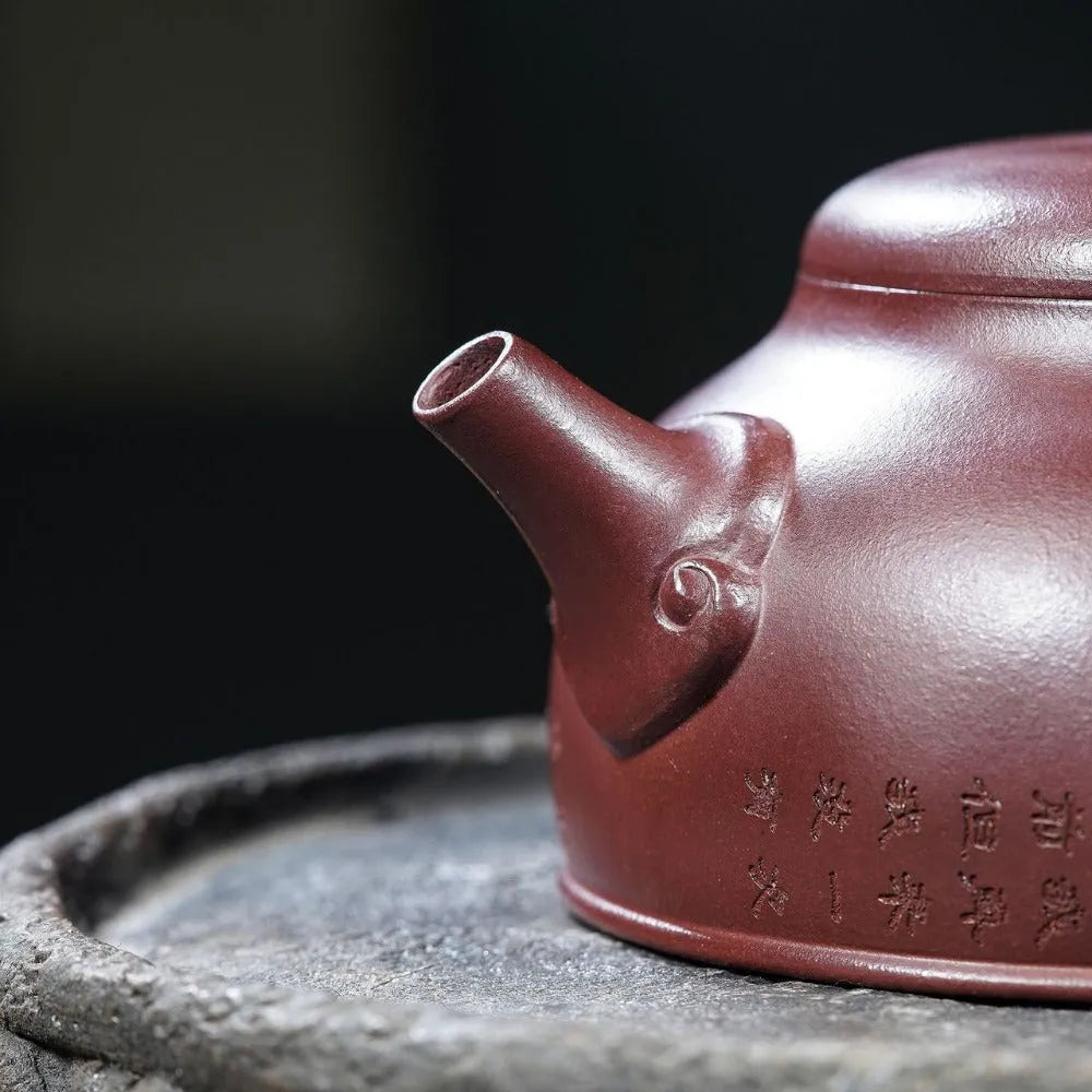 Yixing Zisha Teapot [Monkey King - Wukong] (Zi Ni - 210ml) - YIQIN TEA HOUSE | yiqinteahouse.com | 200-300ml, new arrival, teapot, teaware, zisha teapot