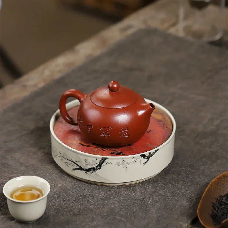 Teko Zisha Yixing [Peony Xishi] (Dahongpao - 230ml)