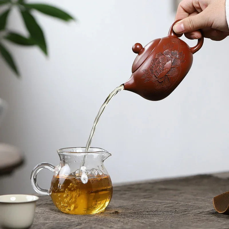 Teko Zisha Yixing [Peony Xishi] (Dahongpao - 230ml)