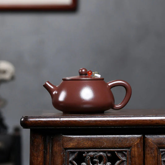 Teko Zisha Yixing [Ping Gai Shi Piao] (Zi Zhu Ni - 250ml)