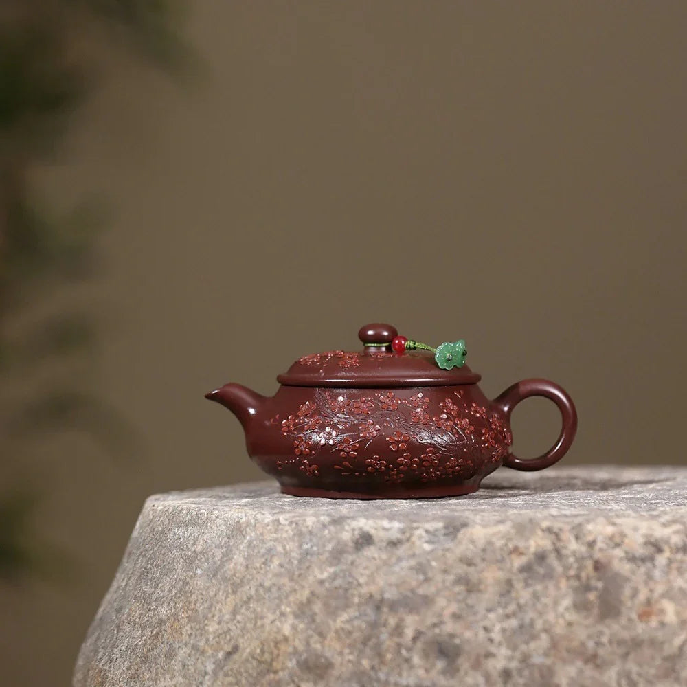 Teko Zisha Yixing [Plum Blossom Ming Lu] (Zi Zhu Ni - 210ml)