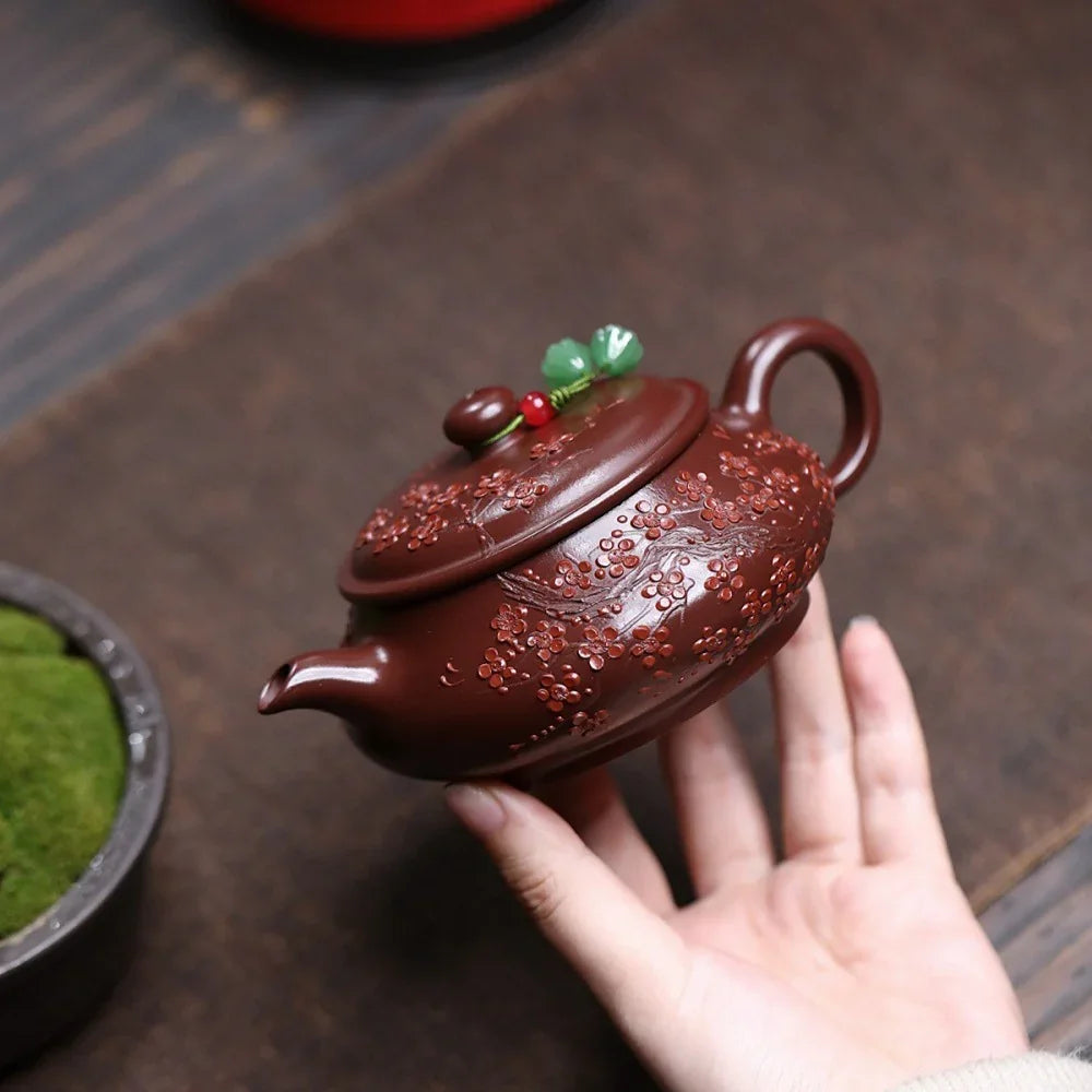 Teko Zisha Yixing [Plum Blossom Ming Lu] (Zi Zhu Ni - 210ml)