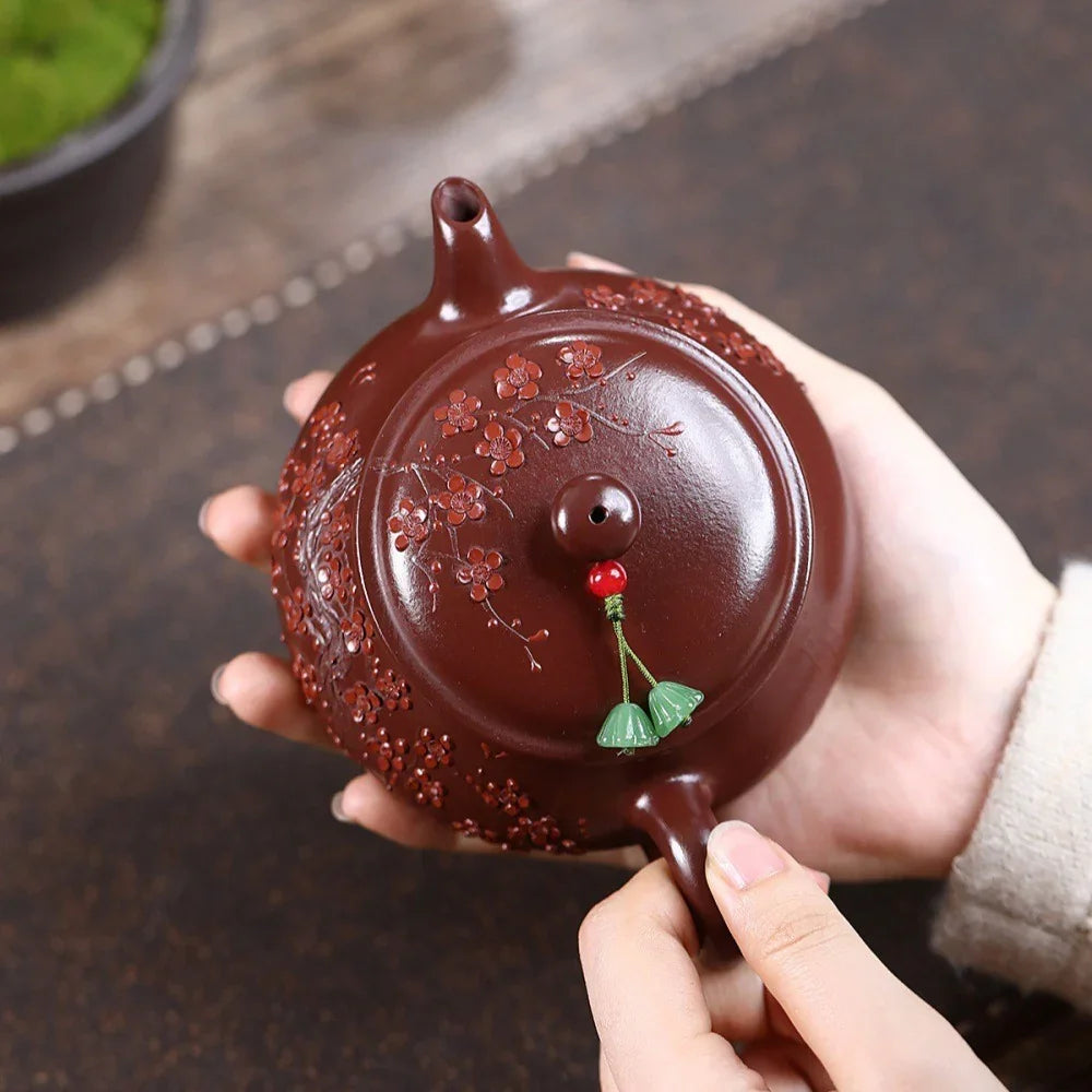 Teko Zisha Yixing [Plum Blossom Ming Lu] (Zi Zhu Ni - 210ml)