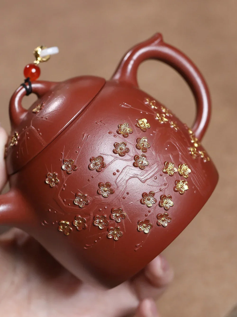 Teko Zisha Yixing [Plum Blossom Qin Quan] (Dahongpao - 280ml)