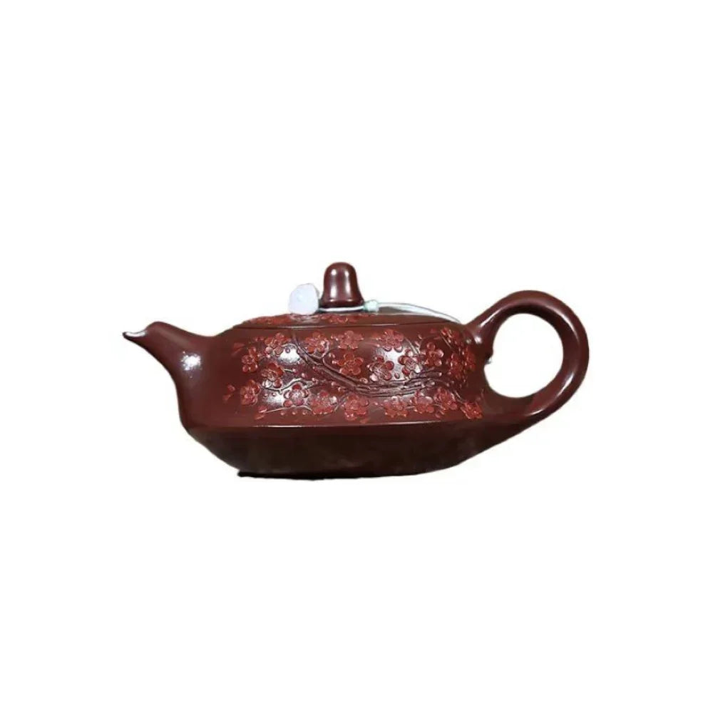 Teiera Yixing Zisha [Plum Blossom Qu Hu] (Zi Zhu Ni - 230ml)
