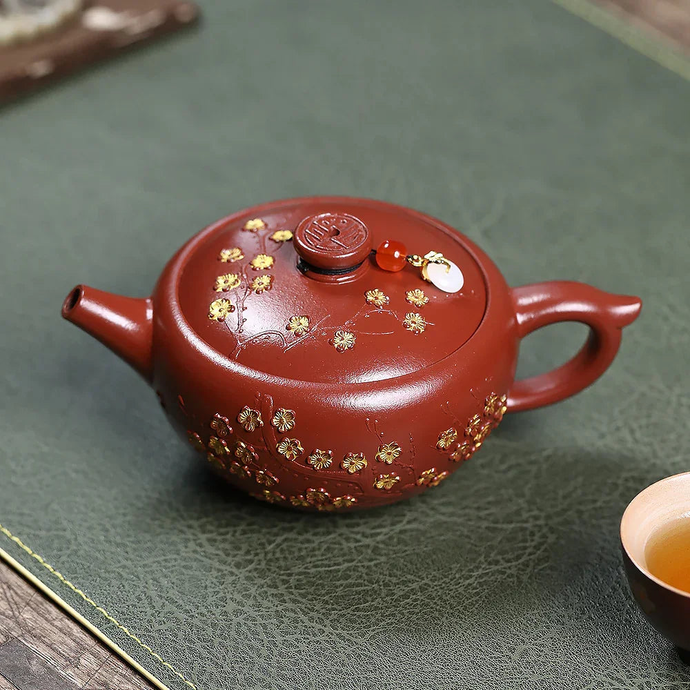 Teko Zisha Yixing [Plum Blossom Wanyu] (Dahongpao - 220ml)