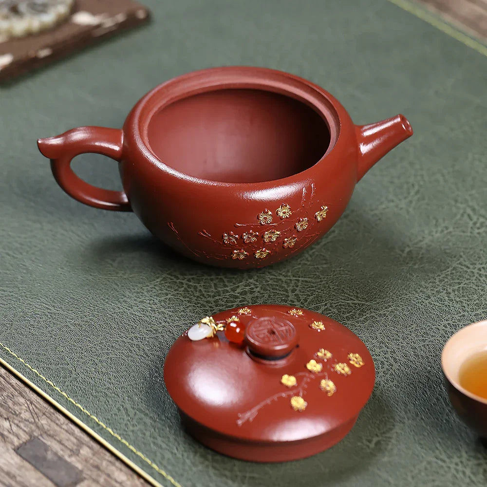 Teko Zisha Yixing [Plum Blossom Wanyu] (Dahongpao - 220ml)
