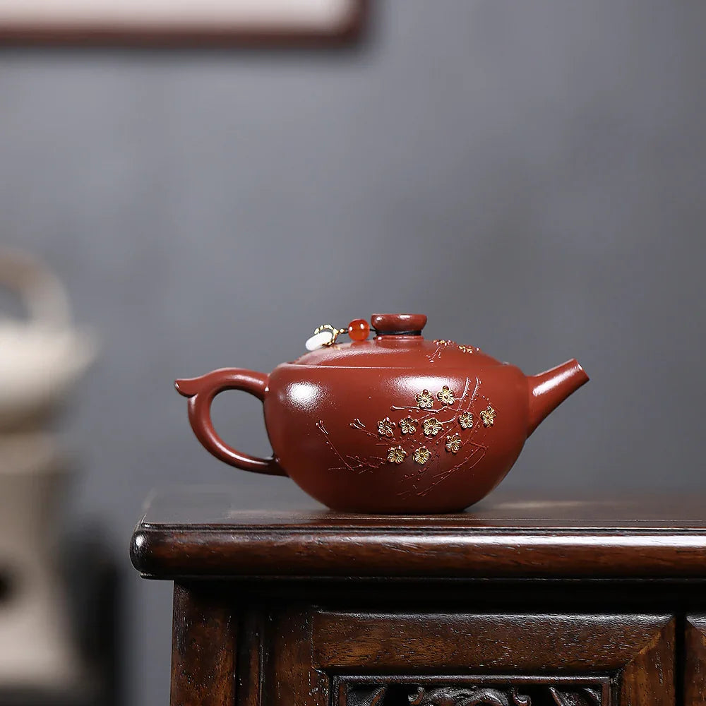 Teko Zisha Yixing [Plum Blossom Wanyu] (Dahongpao - 220ml)