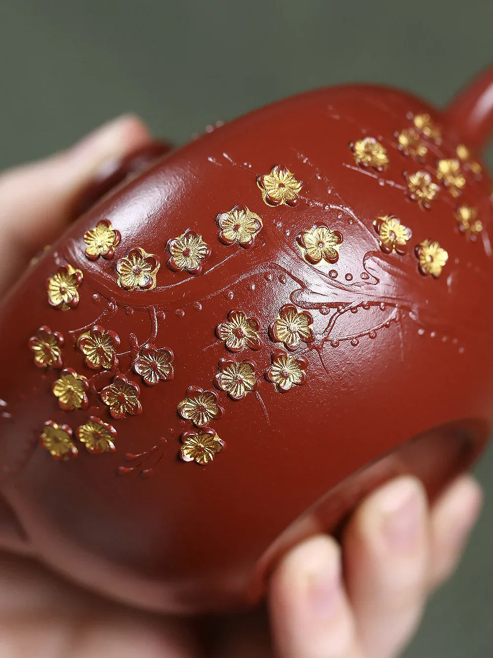 Teko Zisha Yixing [Plum Blossom Wanyu] (Dahongpao - 220ml)