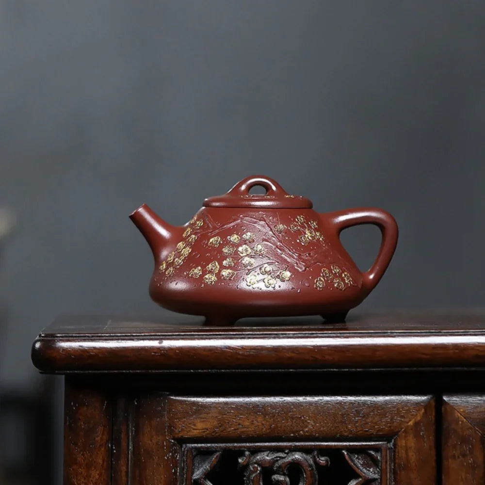 Teko Zisha Yixing [Plum Blossom Ziye Shi Piao] (Hong Pi Long - 270ml)