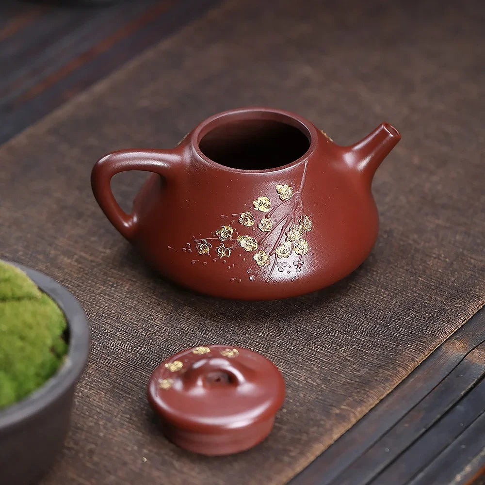 Teko Zisha Yixing [Plum Blossom Ziye Shi Piao] (Hong Pi Long - 270ml)