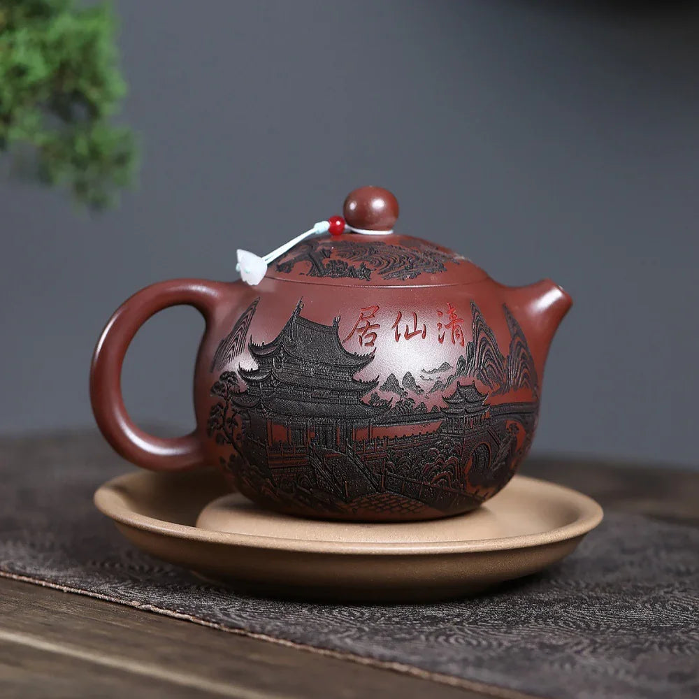 Teko Zisha Yixing [Qingxianju Xishi] (Long Xue Sha - 500ml)