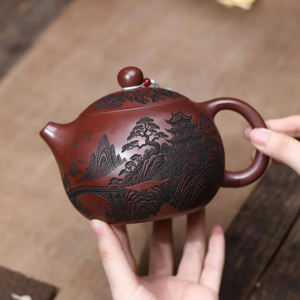 Teko Zisha Yixing [Qingxianju Xishi] (Long Xue Sha - 500ml)