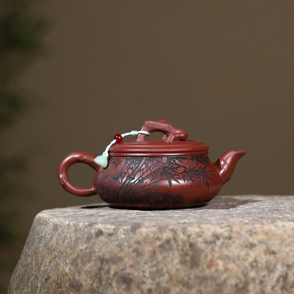 Teko Yixing Zisha [Red Plum] (Long Xue Sha - 360ml)