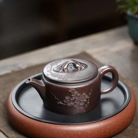 Teko Zisha Yixing [Ruyi Hanwa] (Zi Ni Suhu Tinggi - 210ml)