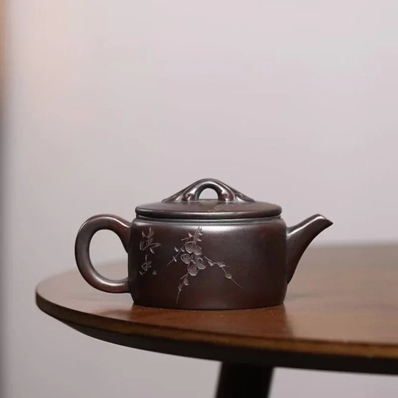 Teko Zisha Yixing [Ruyi Hanwa] (Zi Ni Suhu Tinggi - 210ml)