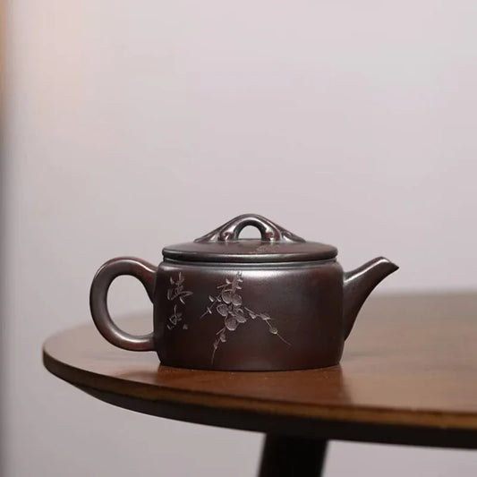 Teko Zisha Yixing [Ruyi Hanwa] (Zi Ni Suhu Tinggi - 210ml)