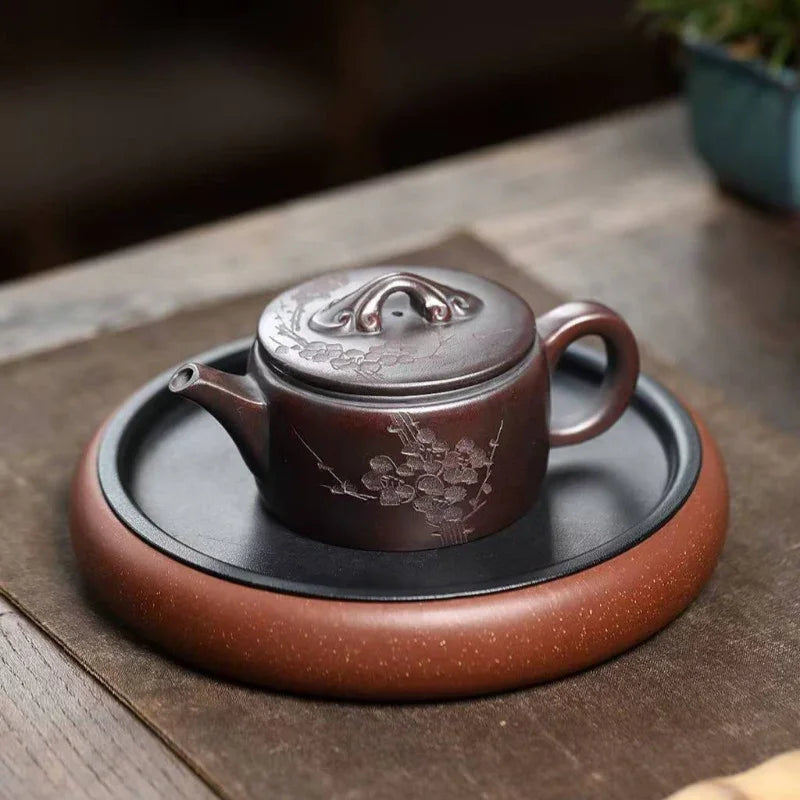 Teko Zisha Yixing [Ruyi Hanwa] (Zi Ni Suhu Tinggi - 210ml)