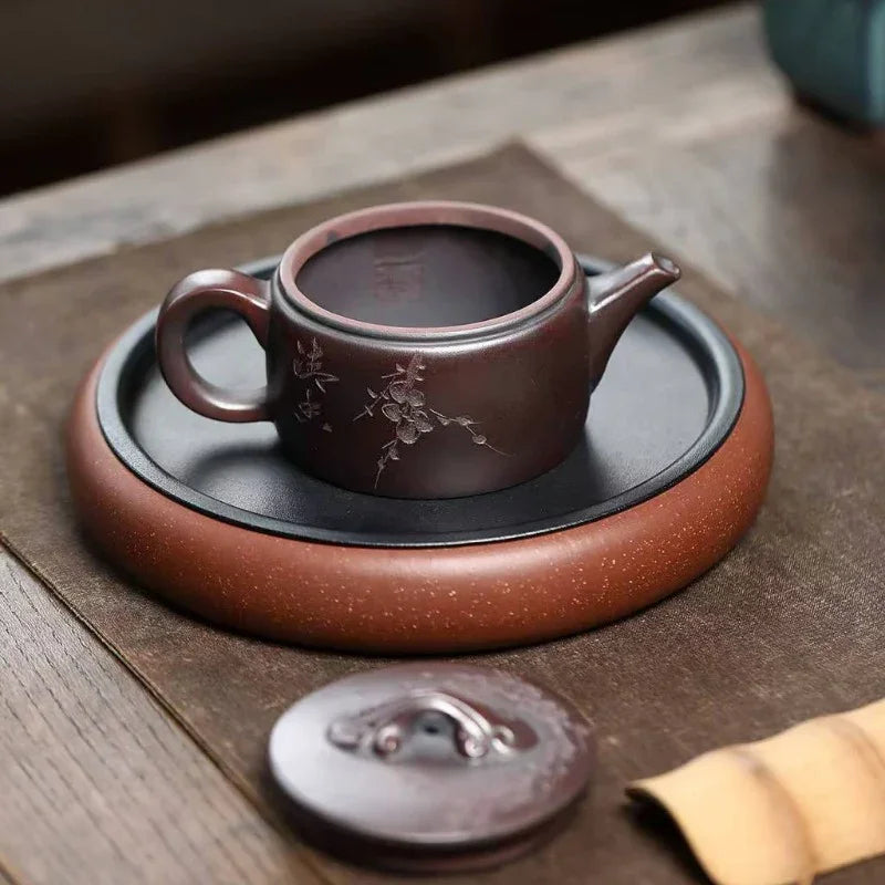 Teko Zisha Yixing [Ruyi Hanwa] (Zi Ni Suhu Tinggi - 210ml)