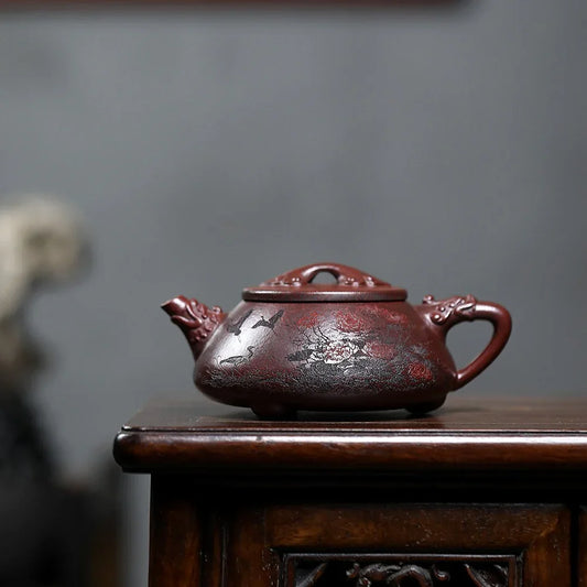 Teko Zisha Yixing [Ruyi Shi Piao] (Tie Xie Hong Sha - 280ml)