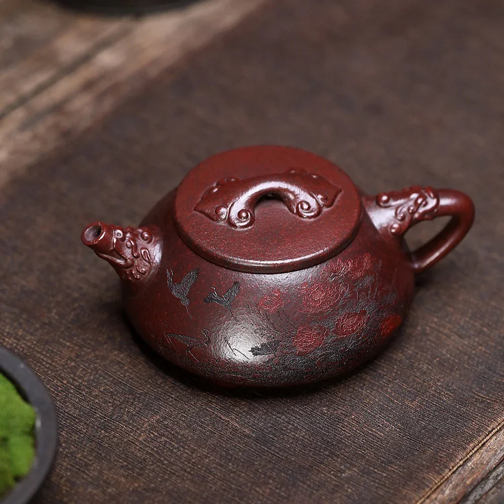 Teko Zisha Yixing [Ruyi Shi Piao] (Tie Xie Hong Sha - 280ml)