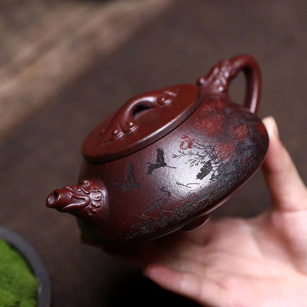 Teko Zisha Yixing [Ruyi Shi Piao] (Tie Xie Hong Sha - 280ml)