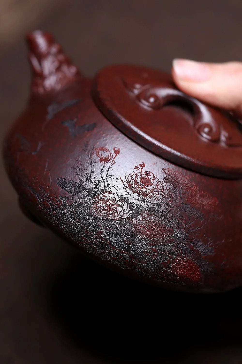 Teko Zisha Yixing [Ruyi Shi Piao] (Tie Xie Hong Sha - 280ml)