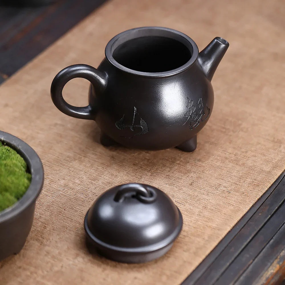 Teko Yixing Zisha [Sanzu Ruding] (Shi Huang - 310ml)
