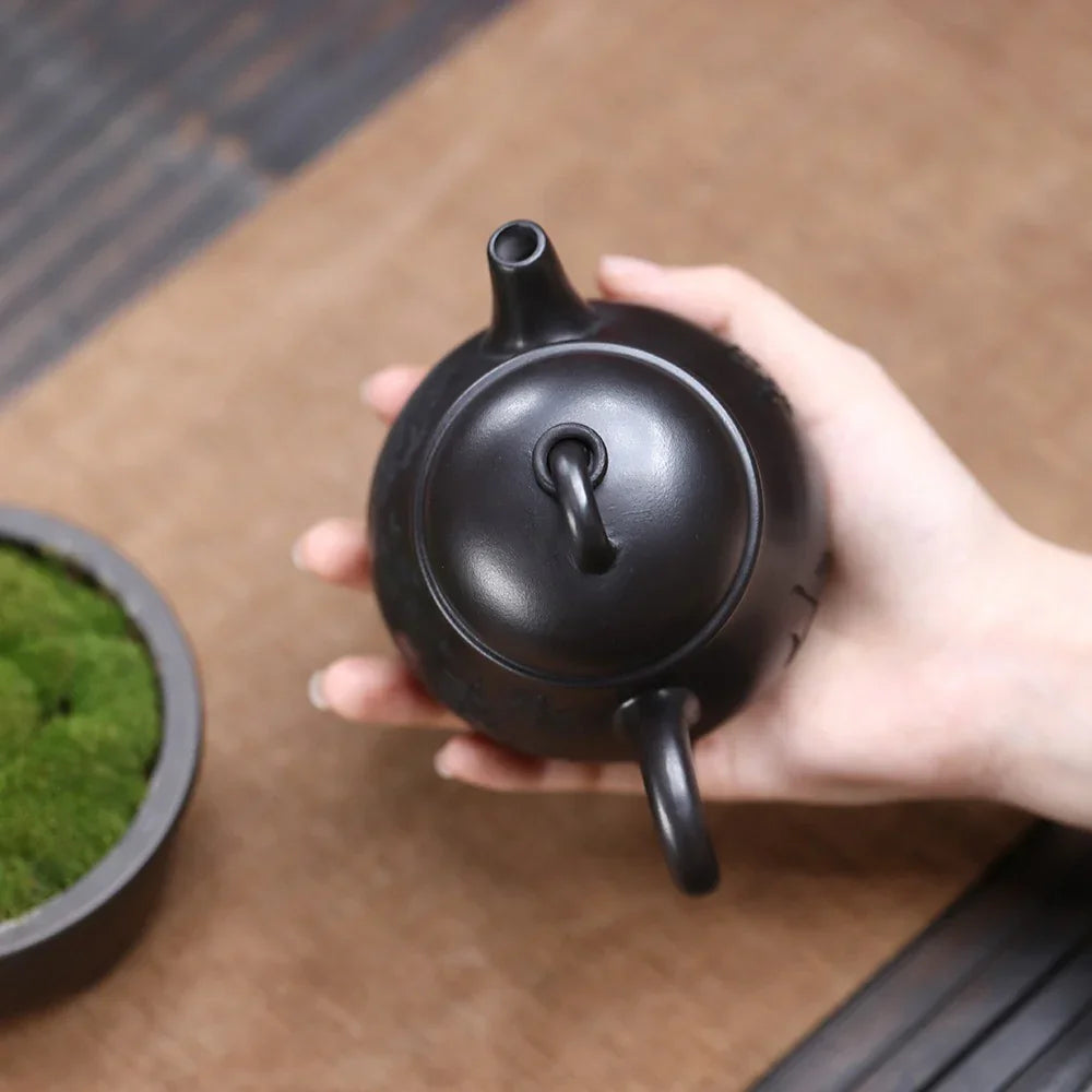Teko Yixing Zisha [Sanzu Ruding] (Shi Huang - 310ml)