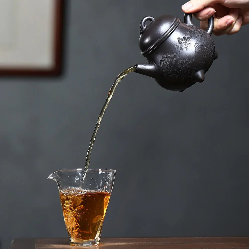 Teko Yixing Zisha [Sanzu Ruding] (Shi Huang - 310ml)