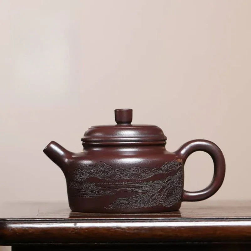 Teko Zisha Yixing [Shanshui Dezhong] (Gu Hong Ni - 200ml)