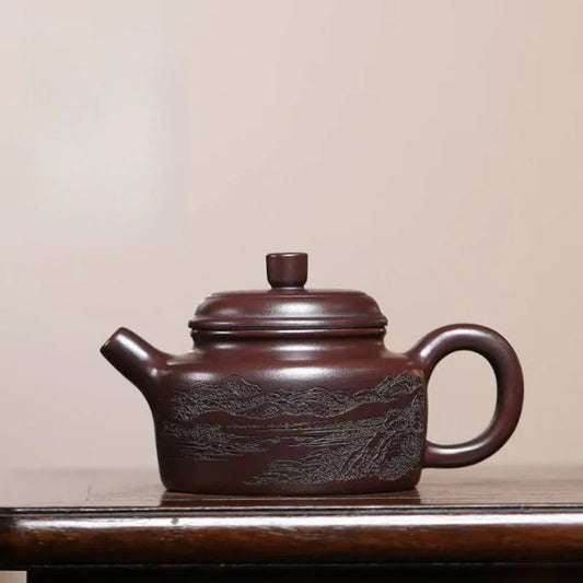 Teko Zisha Yixing [Shanshui Dezhong] (Gu Hong Ni - 200ml)
