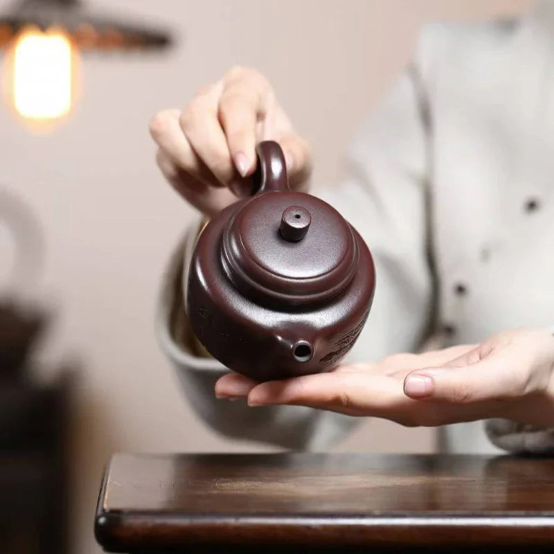 Teko Zisha Yixing [Shanshui Dezhong] (Gu Hong Ni - 200ml)