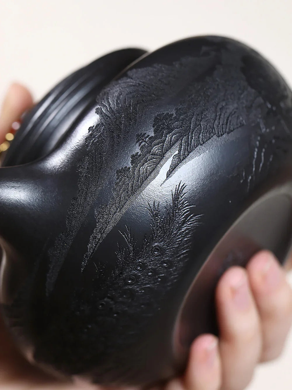 Teko Zisha Yixing [Shanshui Fanggu] (Shi Huang - 400ml)