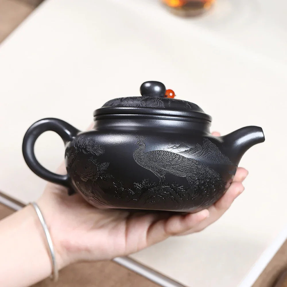 Teko Zisha Yixing [Shanshui Fanggu] (Shi Huang - 400ml)