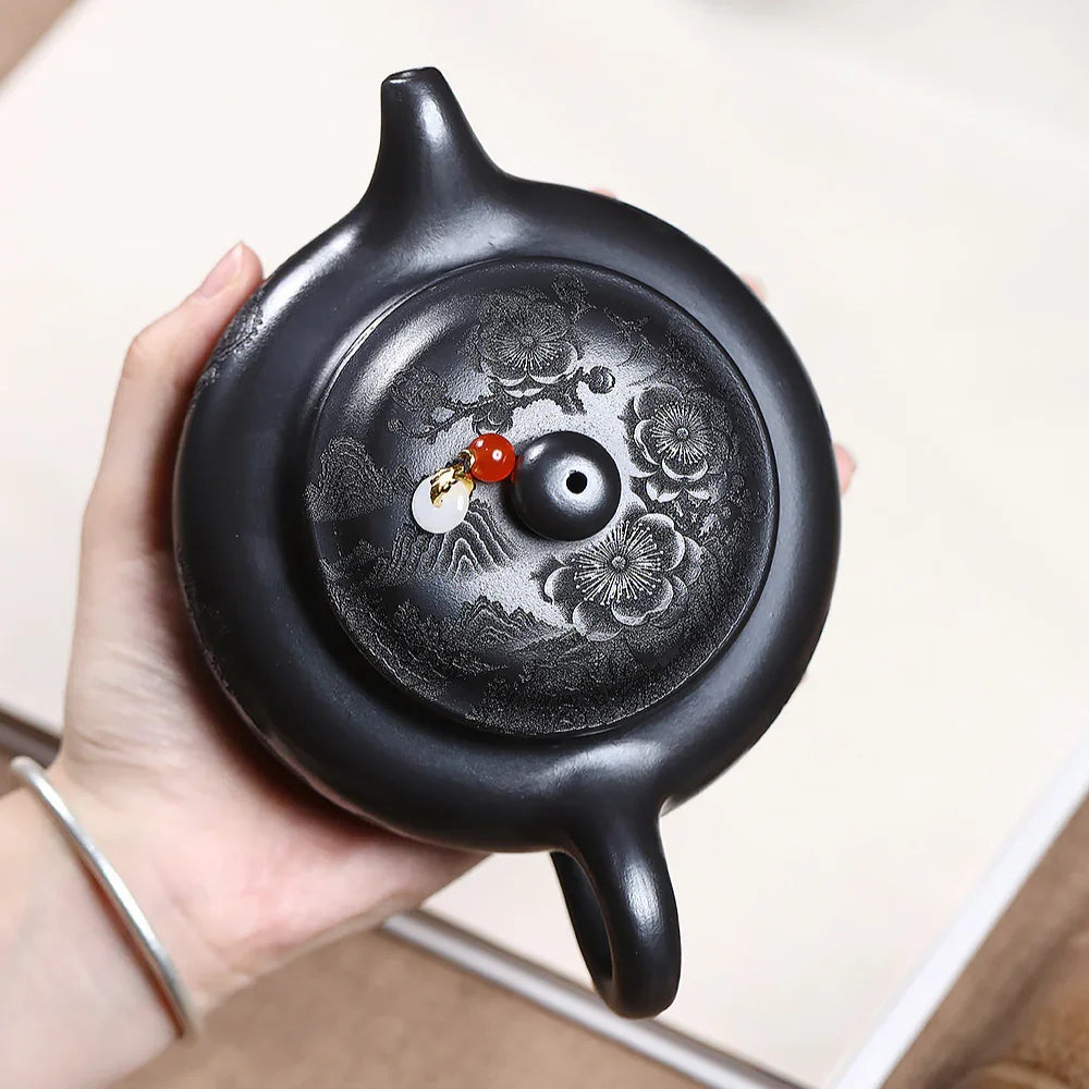Teko Zisha Yixing [Shanshui Fanggu] (Shi Huang - 400ml)