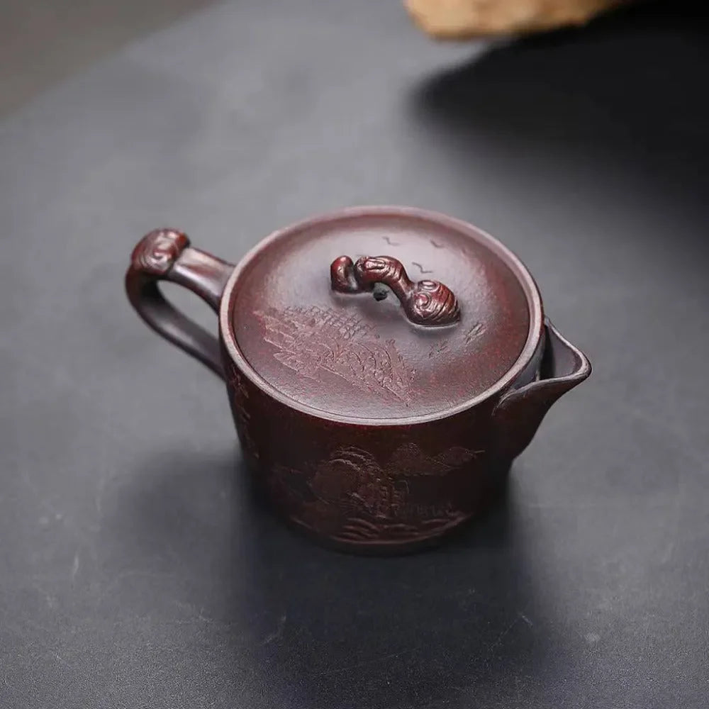yixing-zisha-teapot-shanshui-wadang-shi-hong-high-temperature-fired-240ml-yiqin-tea-house-yiqinteahouse-com-7 - YIQIN TEA HOUSE 一沁茶舍 yiqinteahouse.com