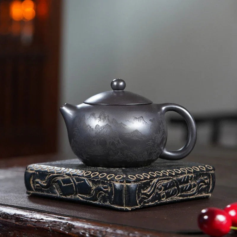 Teko Zisha Yixing [Periuk Shanshui Xishi] (Shi Huang - 400ml)