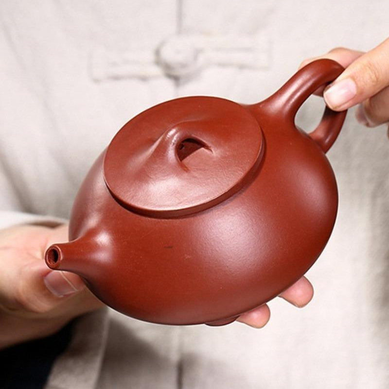 Yixing Zisha Teapot [Shi Piao] (Dahongpao - 220ml) - YIQIN TEA HOUSE | yiqinteahouse.com | 200-300ml, teapot, teaware, zisha teapot