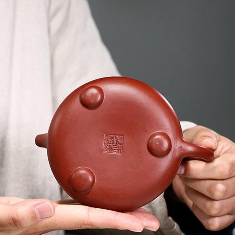 Yixing Zisha Teapot [Shi Piao] (Dahongpao - 220ml) - YIQIN TEA HOUSE | yiqinteahouse.com | 200-300ml, teapot, teaware, zisha teapot