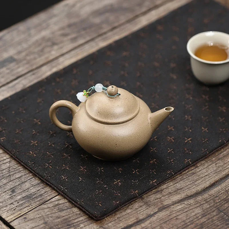Yixing Zisha Teapot [Shui Ping] (Bensan Lu Ni - 150ml) - YIQIN TEA HOUSE | yiqinteahouse.com | <200ml, teapot, teaware, zisha teapot