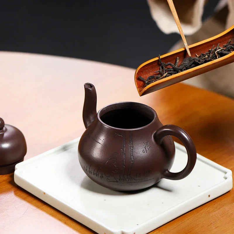Teko Zisha Yixing [Si Ting] (100 Mu Zi Ni - 220ml)
