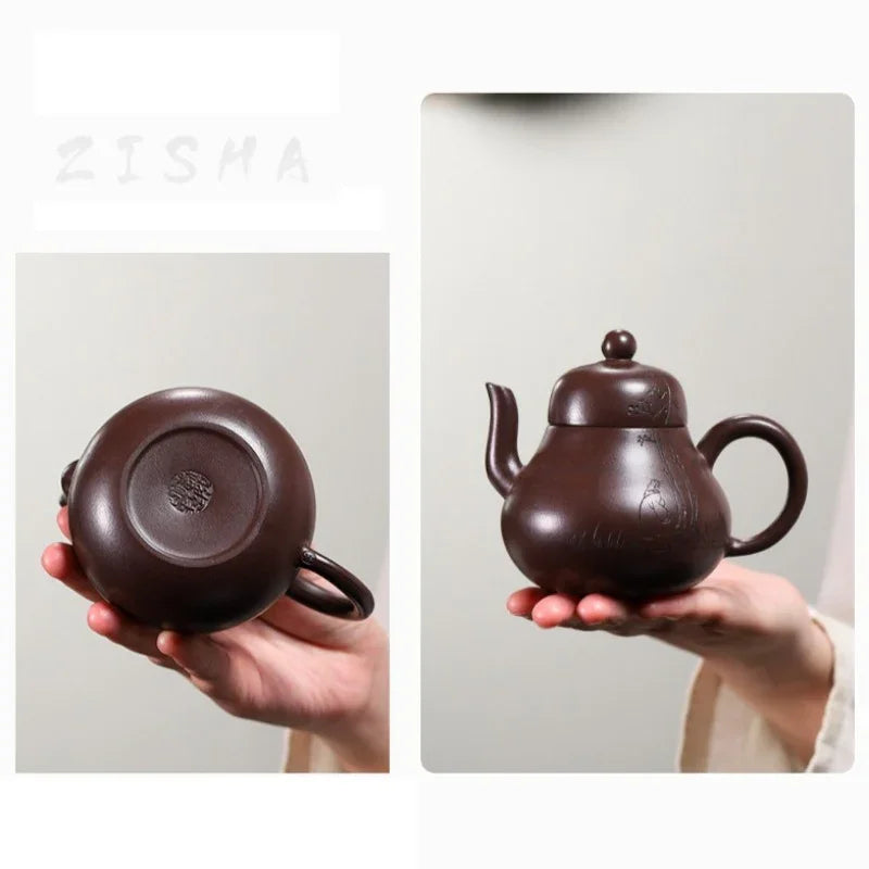 Teko Zisha Yixing [Si Ting] (100 Mu Zi Ni - 220ml)
