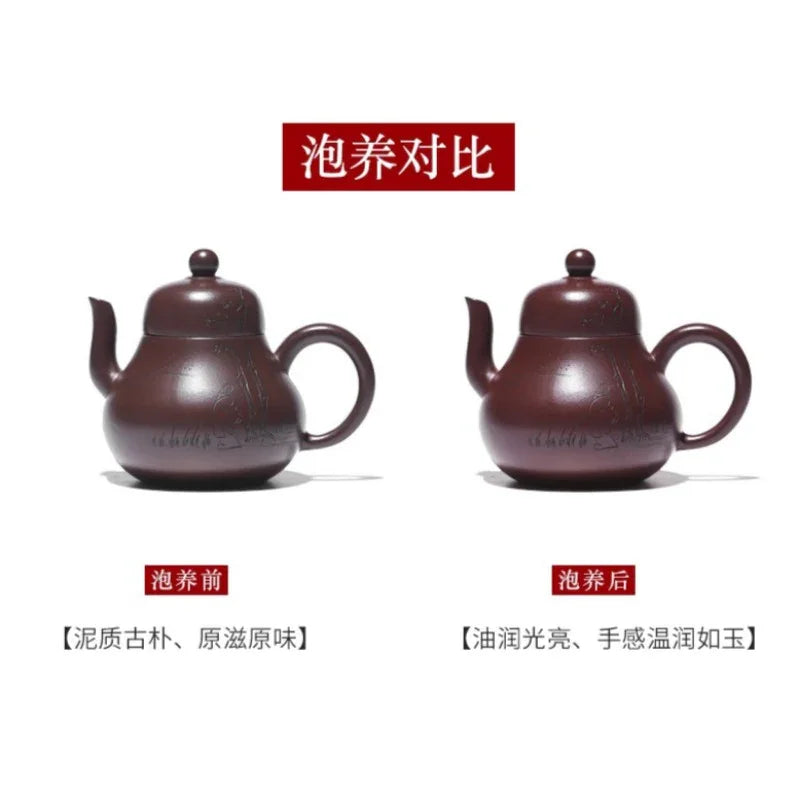 Teko Zisha Yixing [Si Ting] (100 Mu Zi Ni - 220ml)
